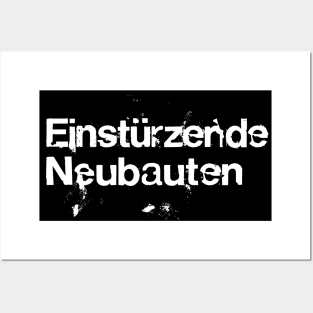 Einstürzende Neubauten / Post Punk Typography Posters and Art
